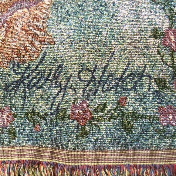 Kathy Hatch Beach Scene Tapestry Throw Blanket - Picture 9 of 10